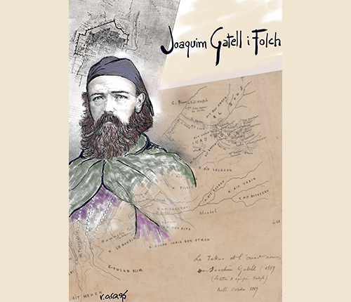 Confer&egrave;ncia &ldquo;Joaquim Gatell i Folch - Kaid Isma&iuml;l. Aventurer i explorador agosarat&rdquo; a c&agrave;rrec de Joan Josep Vallv&eacute; i Baldrich